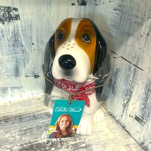 HENRY the Bassett Hound Cookie Jar -Pioneer Woman